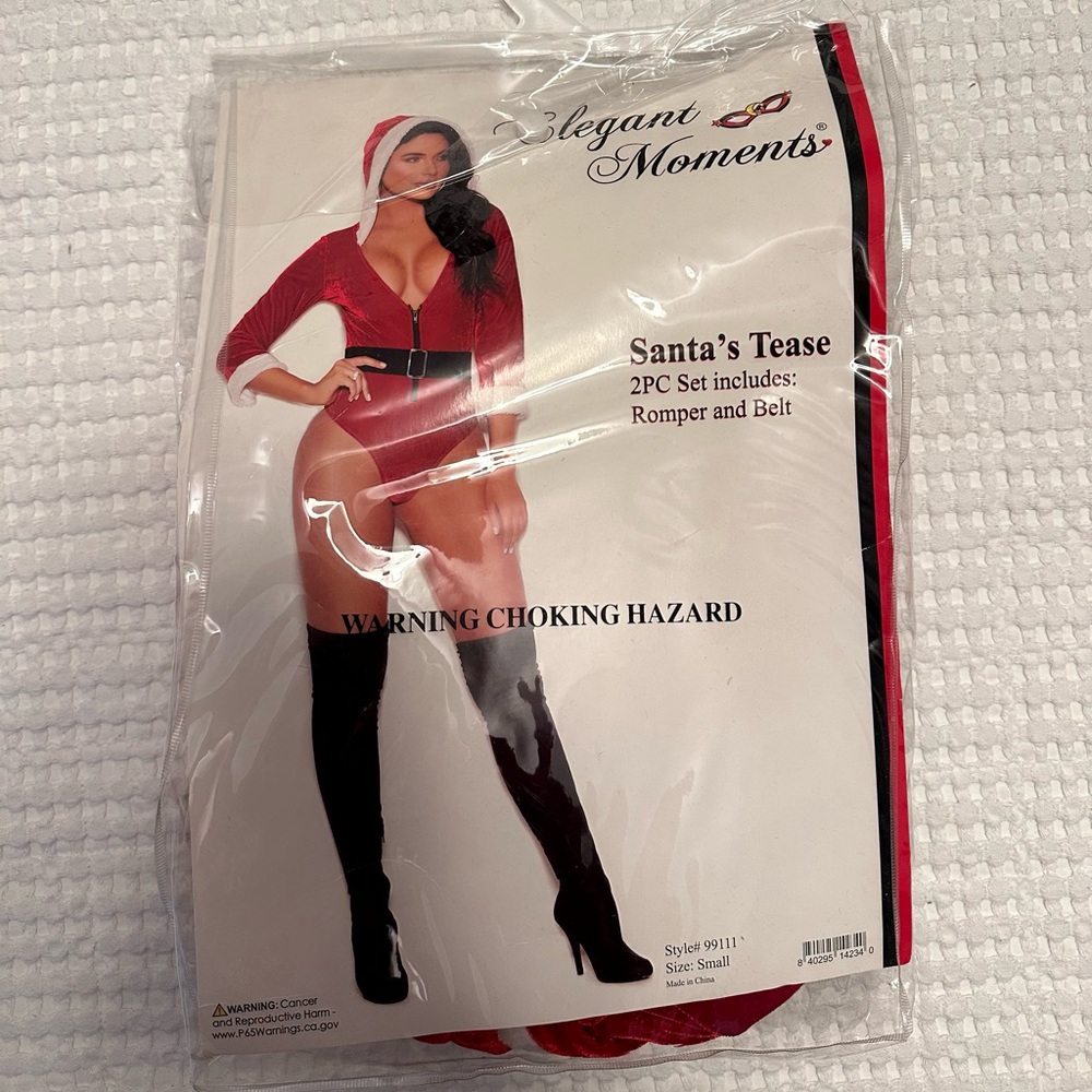Women's Santa body suit